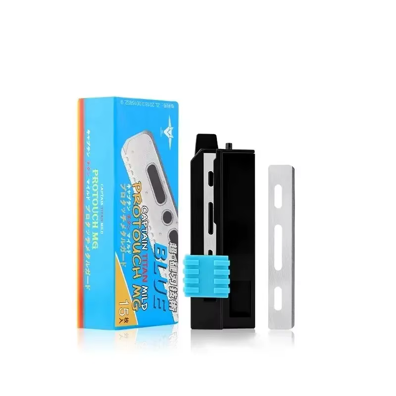 Nouveau rasoir professionnel pour barbe Baber à bord droit, outils d'épilation pour hommes, manche e