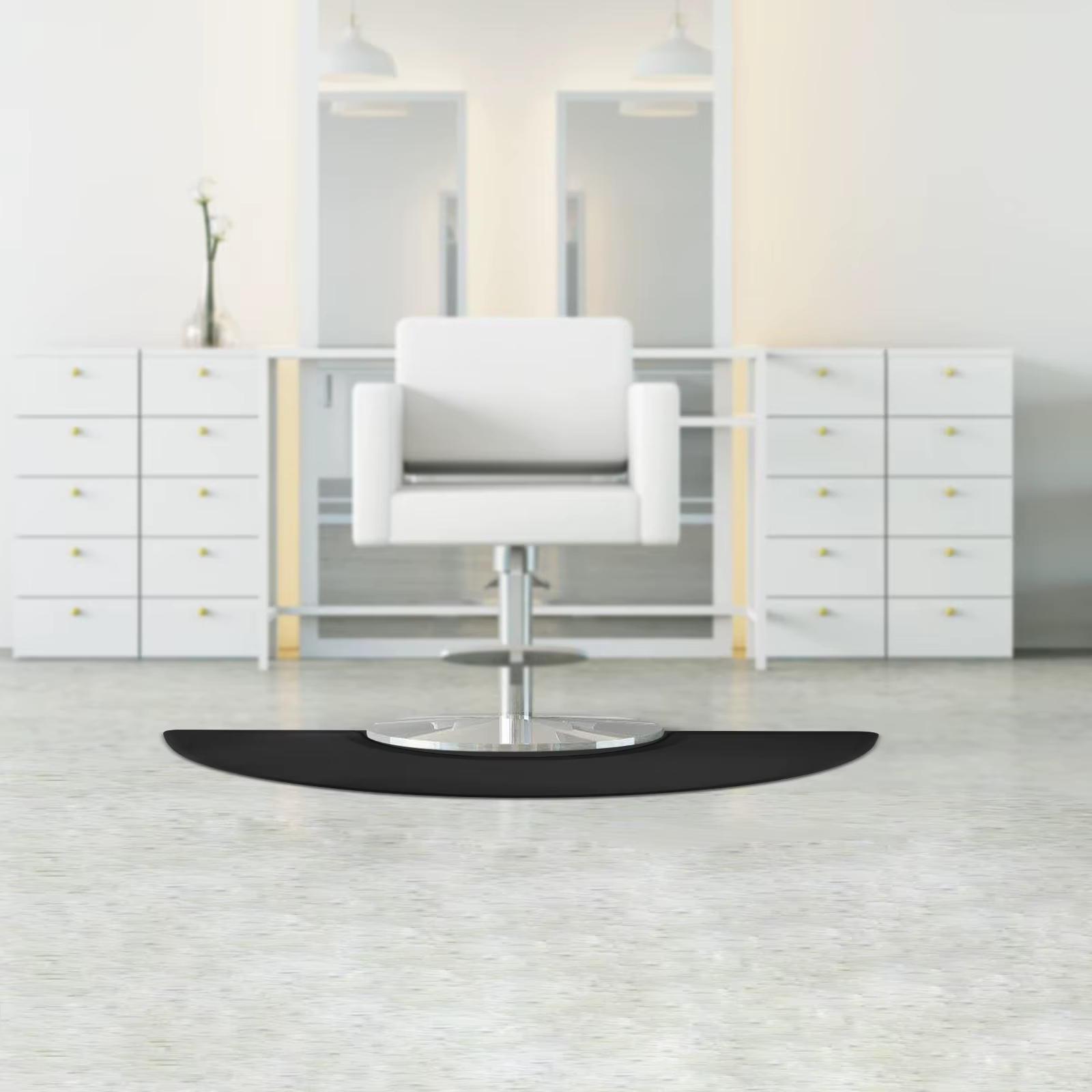 Tapis de sol de Salon professionnel, imperméable, Anti-Fatigue, pour chaise de Salon de coiffure, Ba