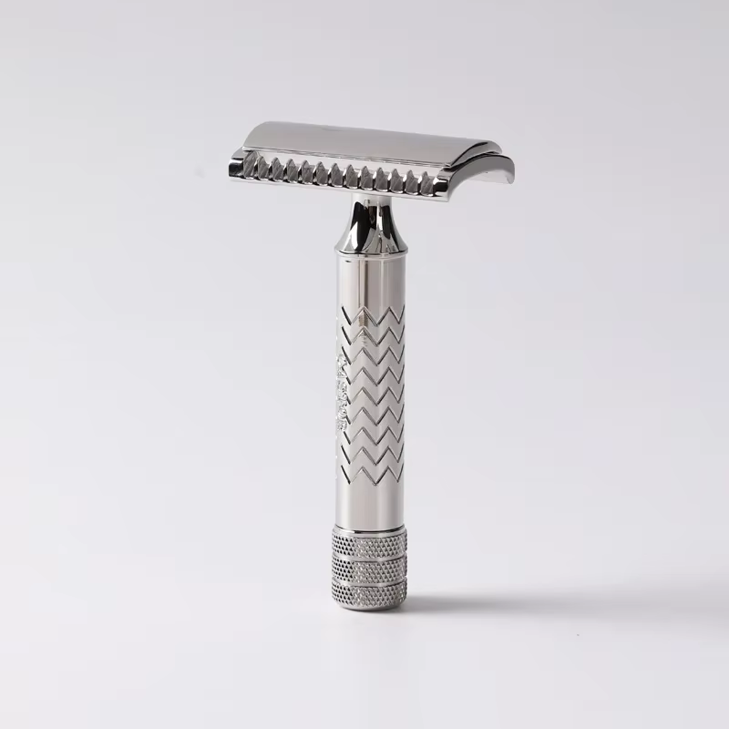 YAQI CASTOR rasoir de sécurité en acier inoxydable-longueur 79mm 0.45mm écart professionnel luxe toi