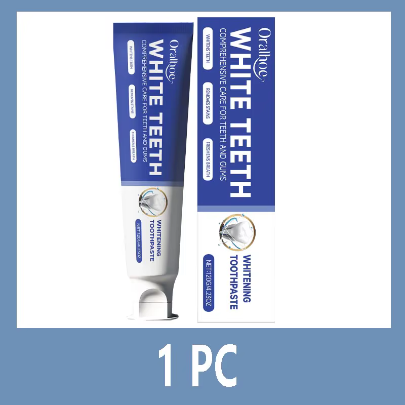 Dentifrice Blanchissant Avancé pour le Nettoyage des Dents, Apaise les Gencives, Haleine Fraîche Eff