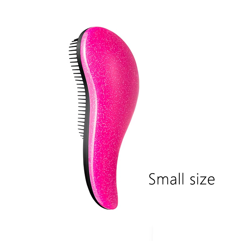 Brosse ergonomique pour épilation douce, adaptée à tous types de cheveux, cheveux humides ou secs po