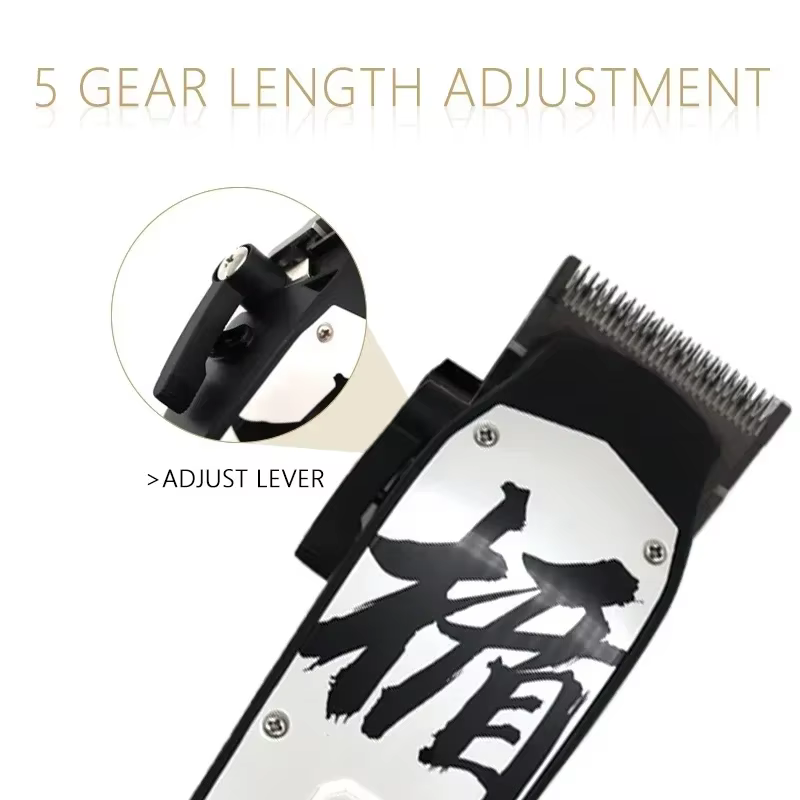 Madeshow-Tondeuse à cheveux professionnelle M10 + pour homme, barbier, 0mm, tondeuse à tête chauve,