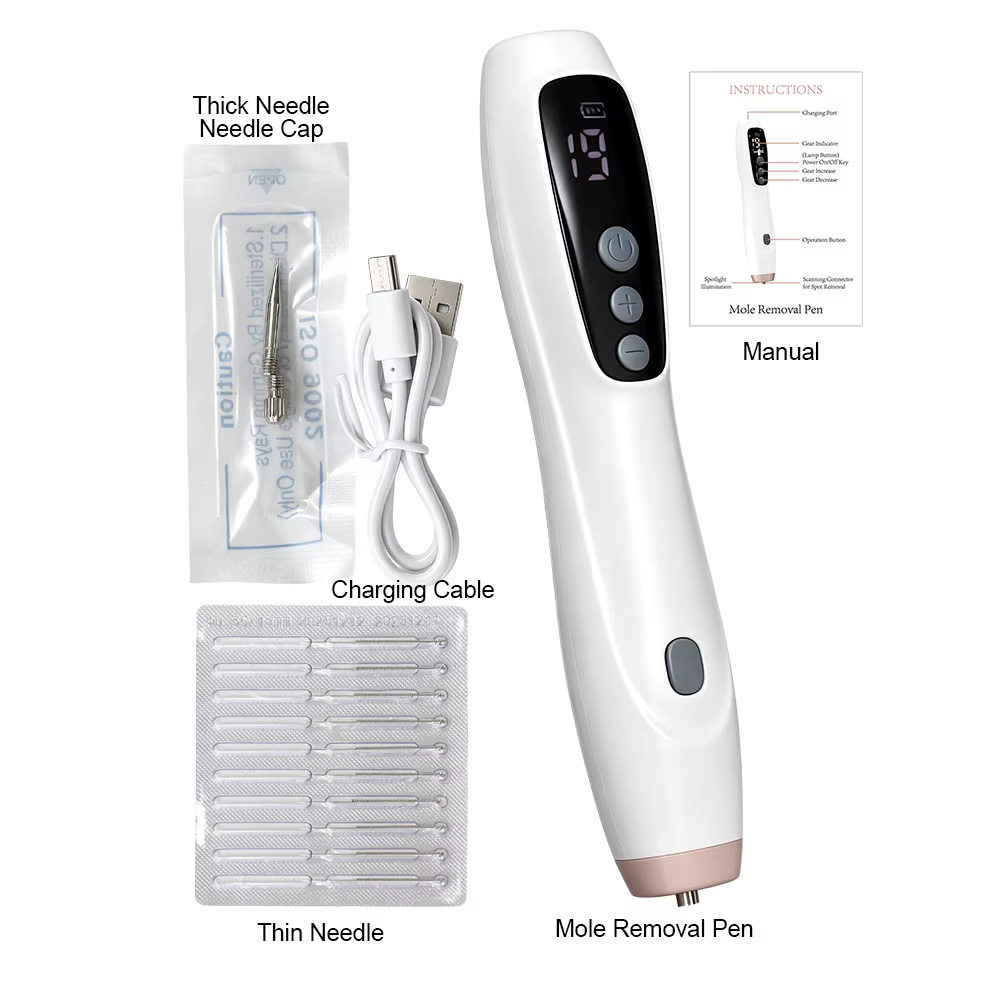 Stylo Laser électrique Plasma, cosmétique, grains de beauté, boutons, taches de rousseur, éliminatio