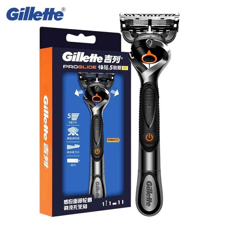 Gillette-Rasoir électrique kt5 Proglide pour homme, rasoir manuel pour barbe d'avant ball, machine d