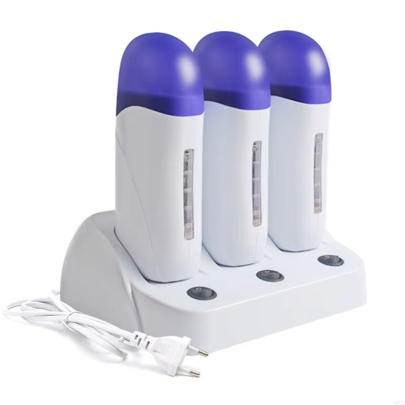 A0NC Roll-On Wax Chauffeur cheveux indolore Machine d'épilation électrique Épilatateur CARTRIDE HOT