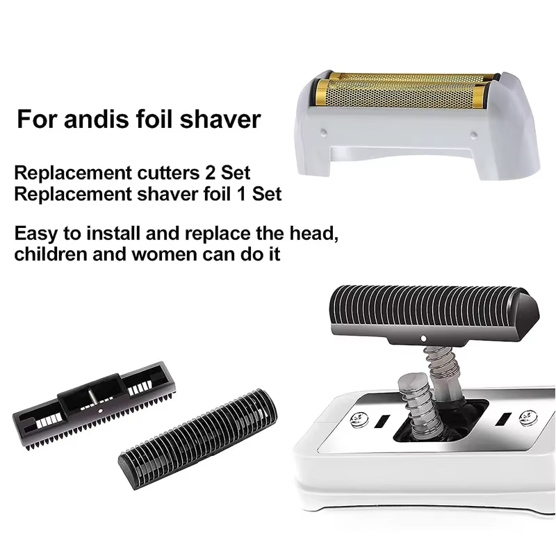 Original Andis rasoir remplacement et couteaux pour Profoil Lithium Plus 17205 17170 barbier cheveux