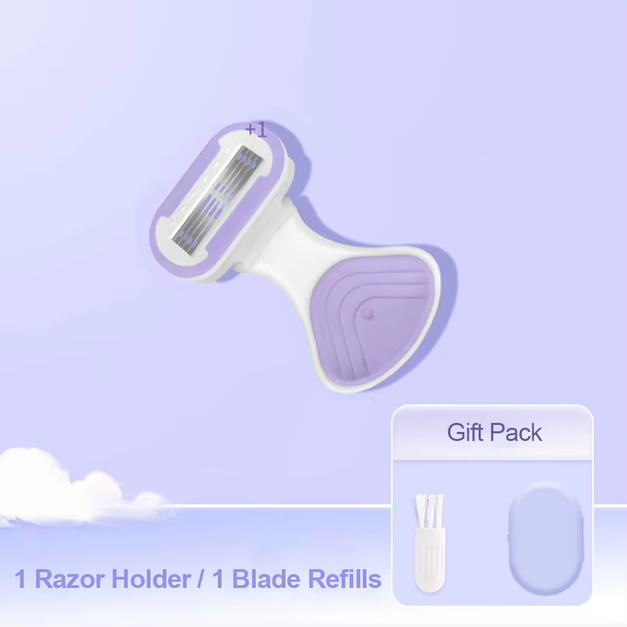 5 rasoirs sphpopularité pour peaux sensibles, recharge de resubdivision, flottant sur la peau, poign