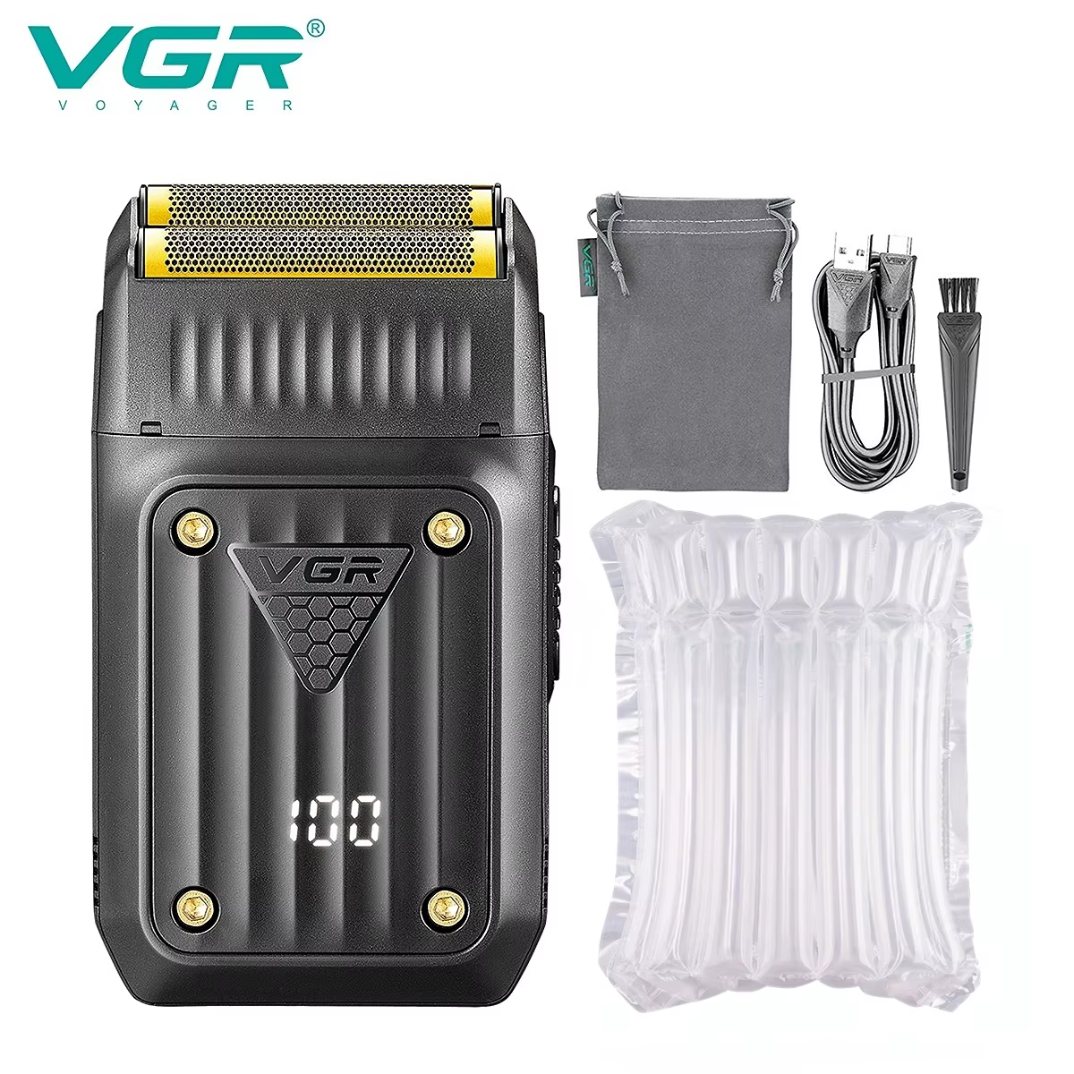 VGR Rasoir rasoir électrique homme Professionnel Rasoir Électrique Tondeuse tondeuse homme professio