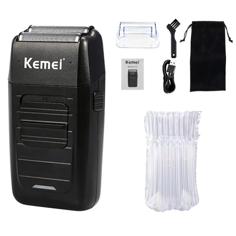 Kemei KM-2296 KM-2299 KM-1102 Kit de tondeuse à cheveux rasoir électrique pour hommes tondeuse à che