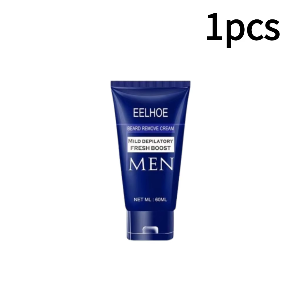 1/2/3 pièces hommes barbe épilation crème indolore poitrine aisselles jambes cheveux moustache épila