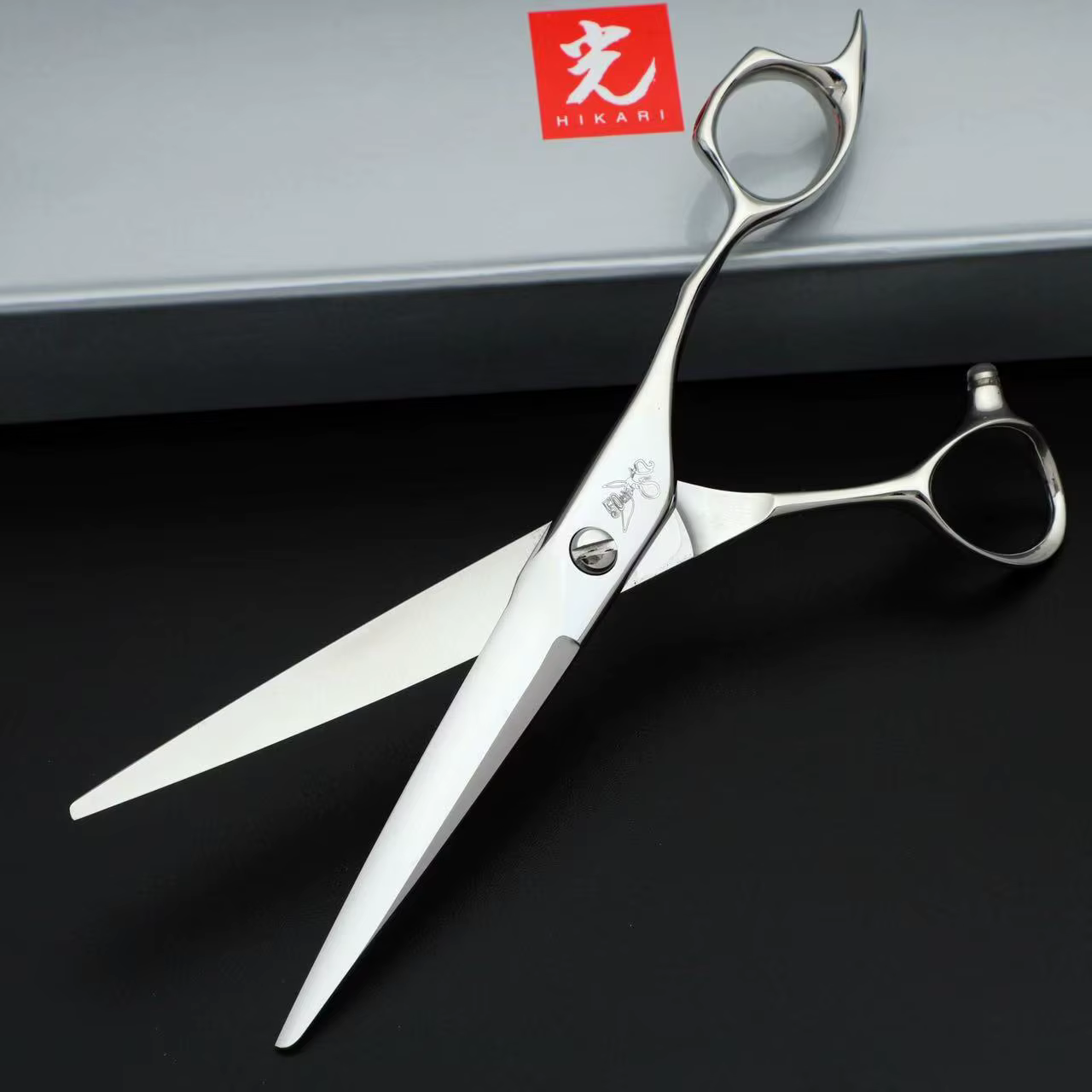 HIKARI – ciseaux de barbier professionnels VG10, coupe légère 5068, ciseaux de finition spéciaux pou