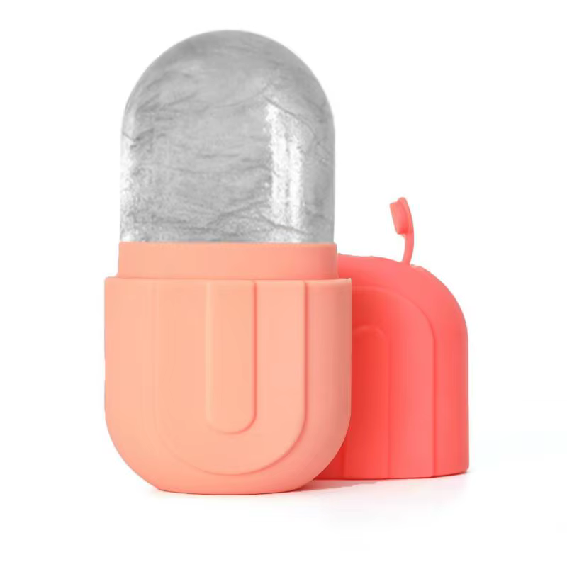Rouleau de glace à compresse froide pour le visage et les yeux, Massage de beauté, moule à glace en 