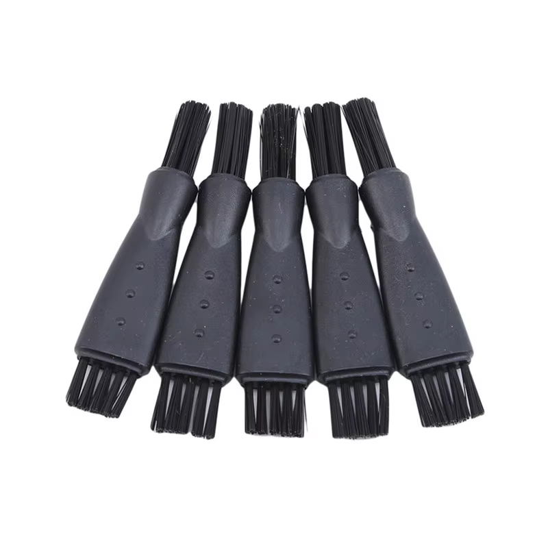 Brosse de nettoyage de rasoir pour hommes, 5 pièces/paquet, tête de rasoir électrique, brosse en pla