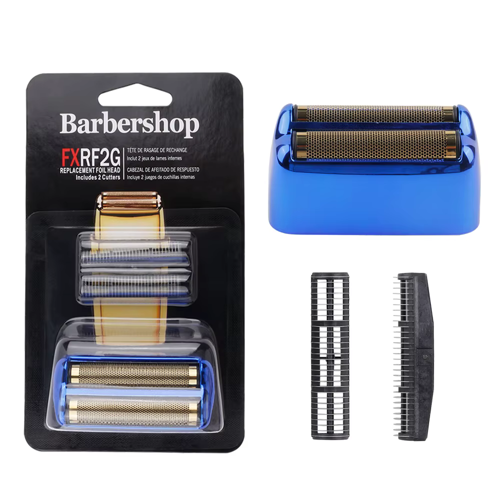 Rasoir de barbier professionnel sans fil Babyliss, double remplacement, ensemble de feuilles et de l