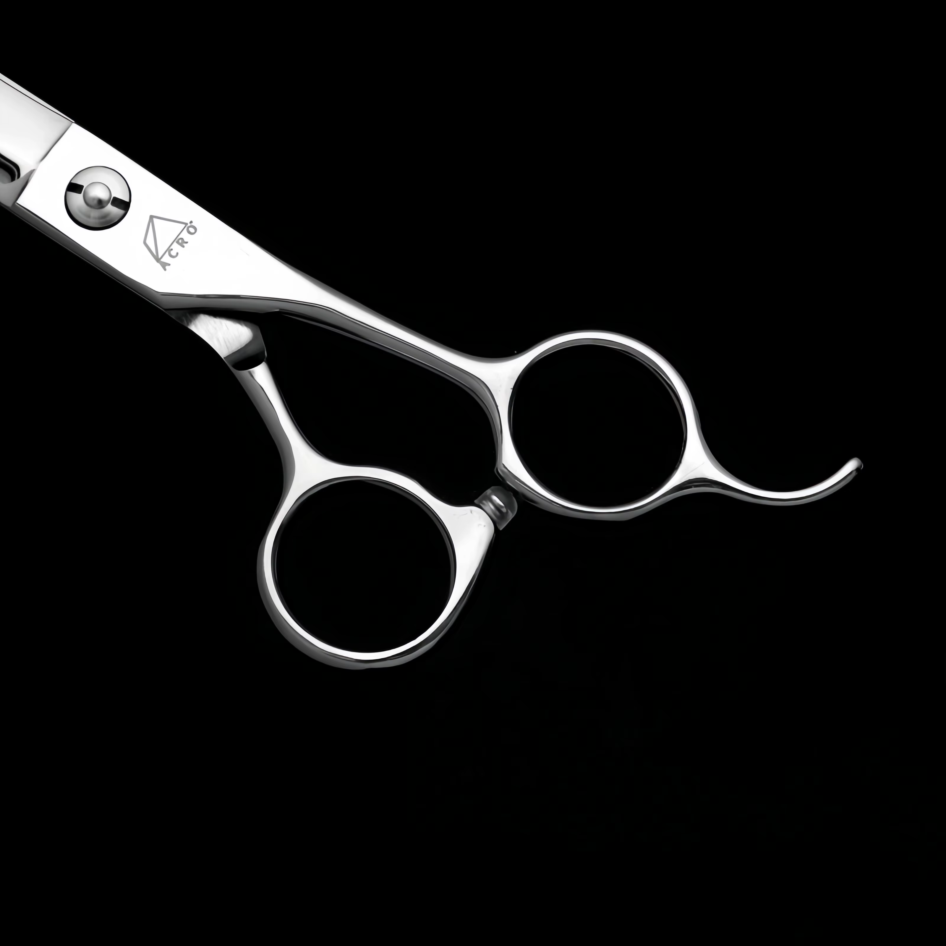 Ciseaux de barbier professionnels de 7 et 6 pouces, fabriqués en acier japonais 440C, ciseaux de bar