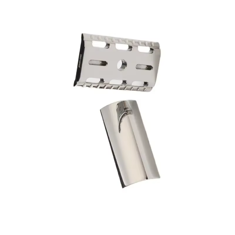 Tête de rasoir Yaqi Thalia 316 en acier inoxydable poli, rasoir de sécurité, objets de collection, c