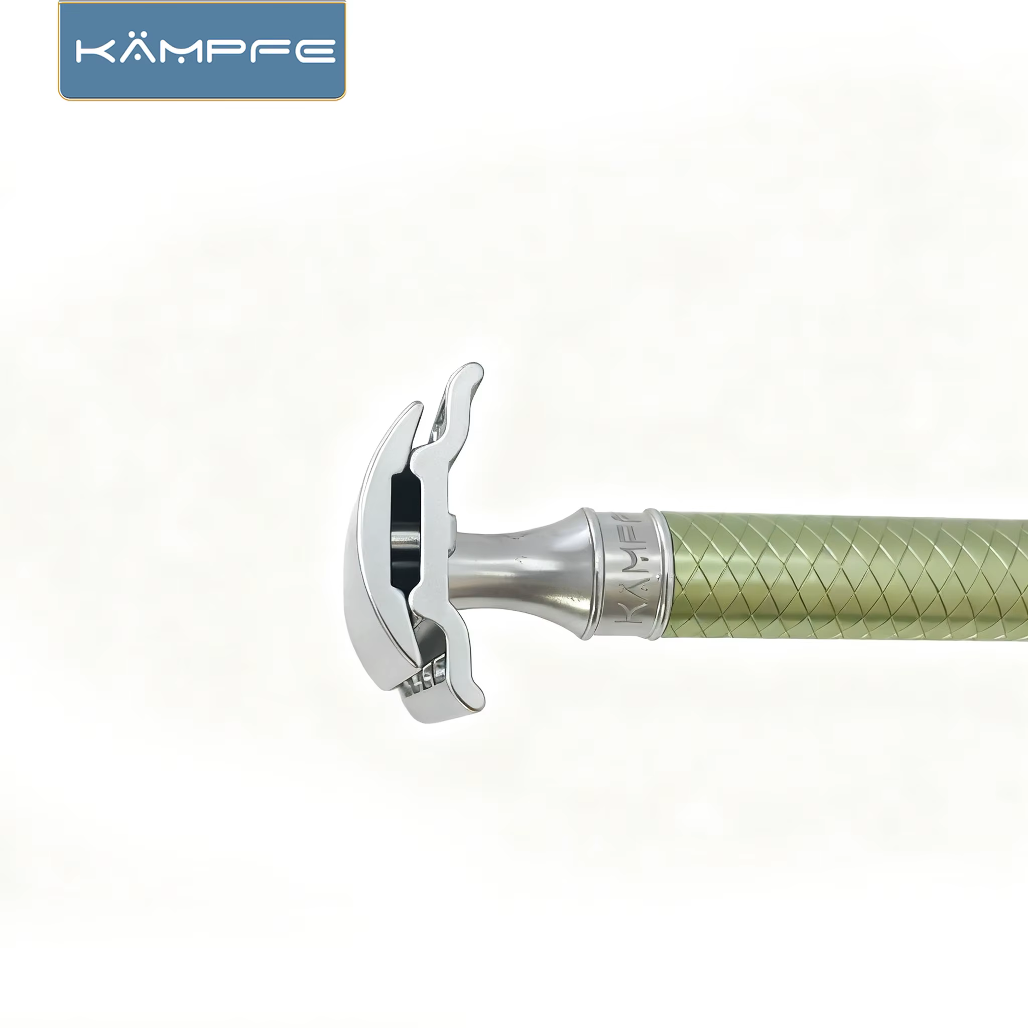 Rasoir de sécurité à double tranchant KAMPFE pour hommes, manche en aluminium, meilleur rasoir, cade