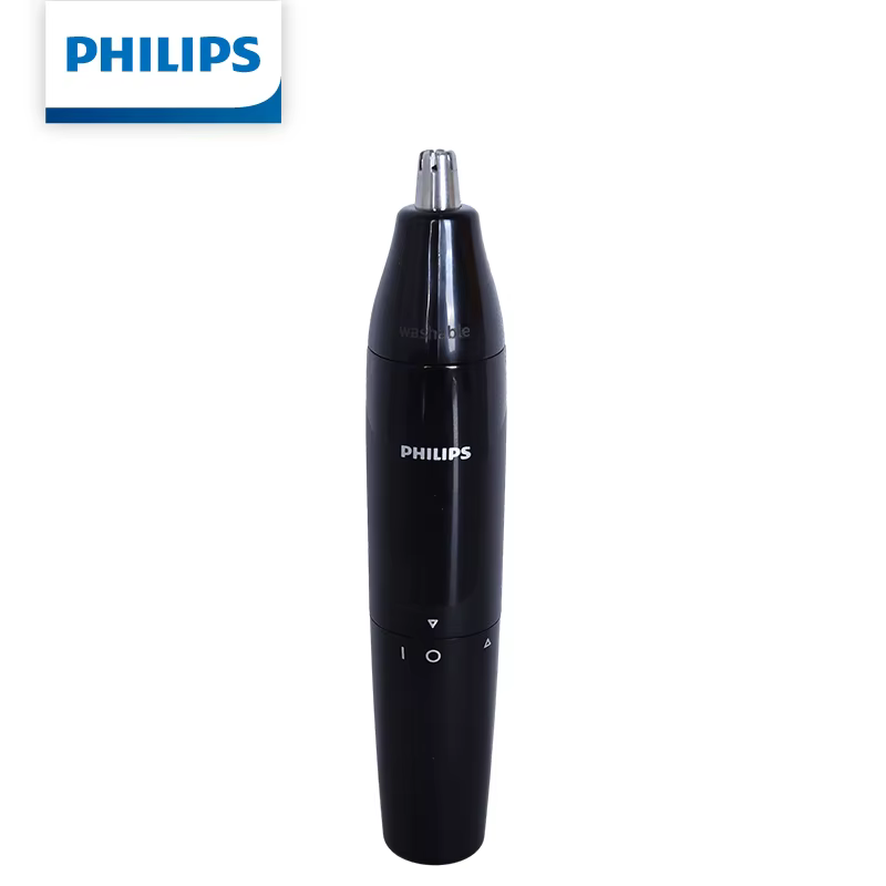 Tondeuse à nez Philips NT1620 pour hommes, lame rotative à 360 degrés, sans traction, lavable et res