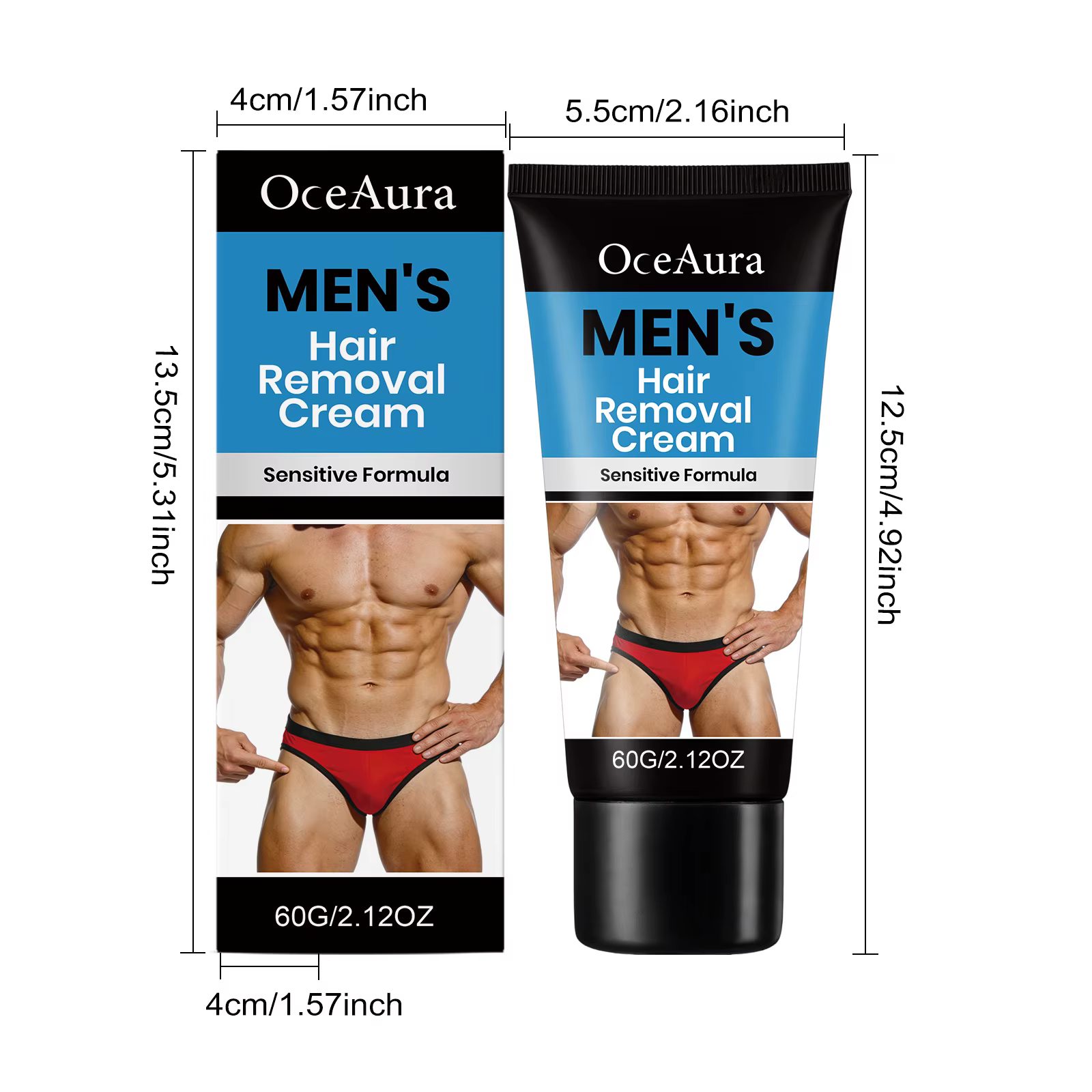 Crème dépilatoire douce et indolore pour hommes, crème dépilatoire efficace pour le corps, les jambe