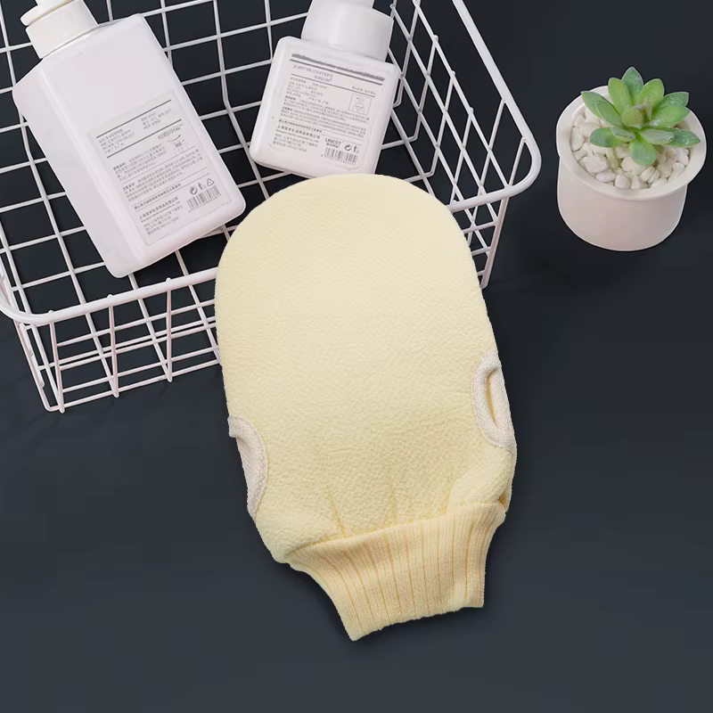 Gant exfoliant-gant exfoliant pour peau morte gants exfoliants de bain pour douche Spa Massage gomma