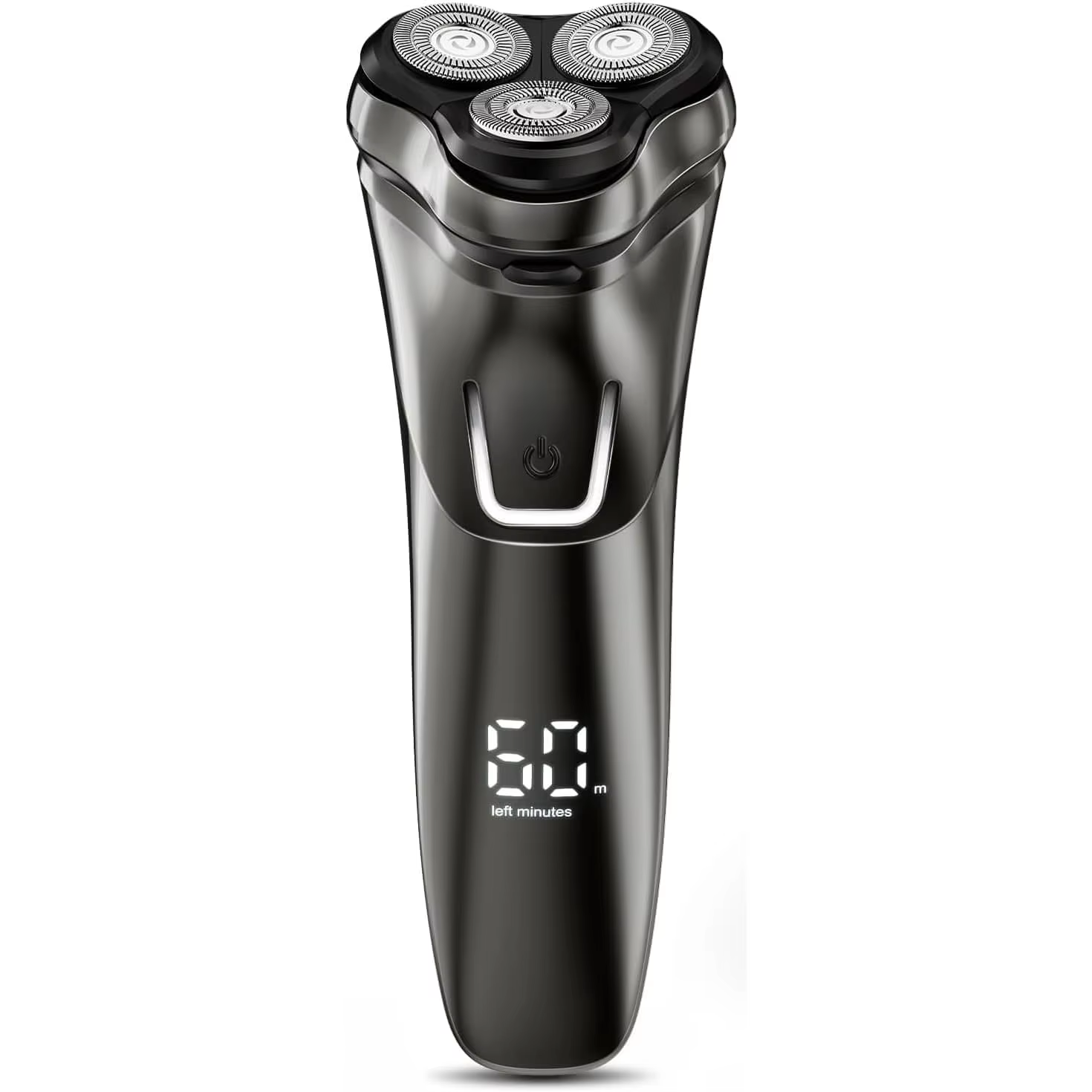 Rasoir électrique pour hommes rasoir rotatif sans fil humide/sec USB charge rapide avec tondeuse Pop
