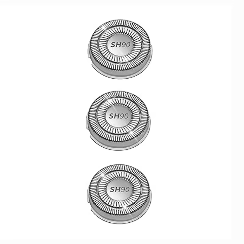 Têtes de rechange de rasage SH90 pour Philips série 9000 série 8000, 9XXX 8XXX S9531 S9721/84 S9511