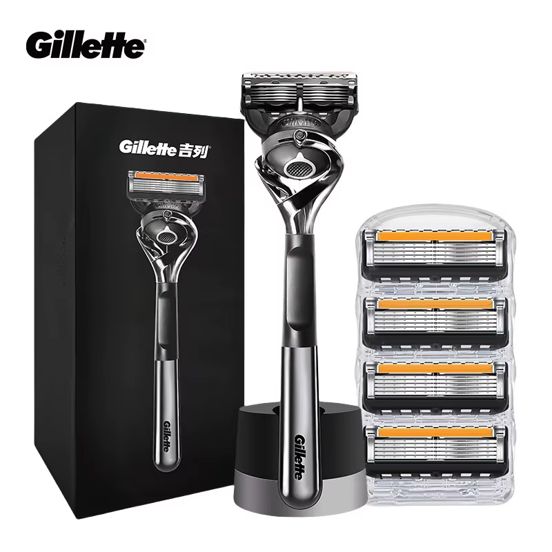 Gillette-Rasoir Fusion5 Profoetal pour Homme, Technologie d'avant Ball, 5 Couches, Bande de Lubrific