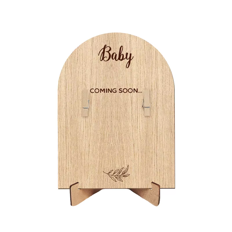 Panneau d'annonce de grossesse en bois, cadre Photo pour bébé, premier cadre Photo pour jeunes handi