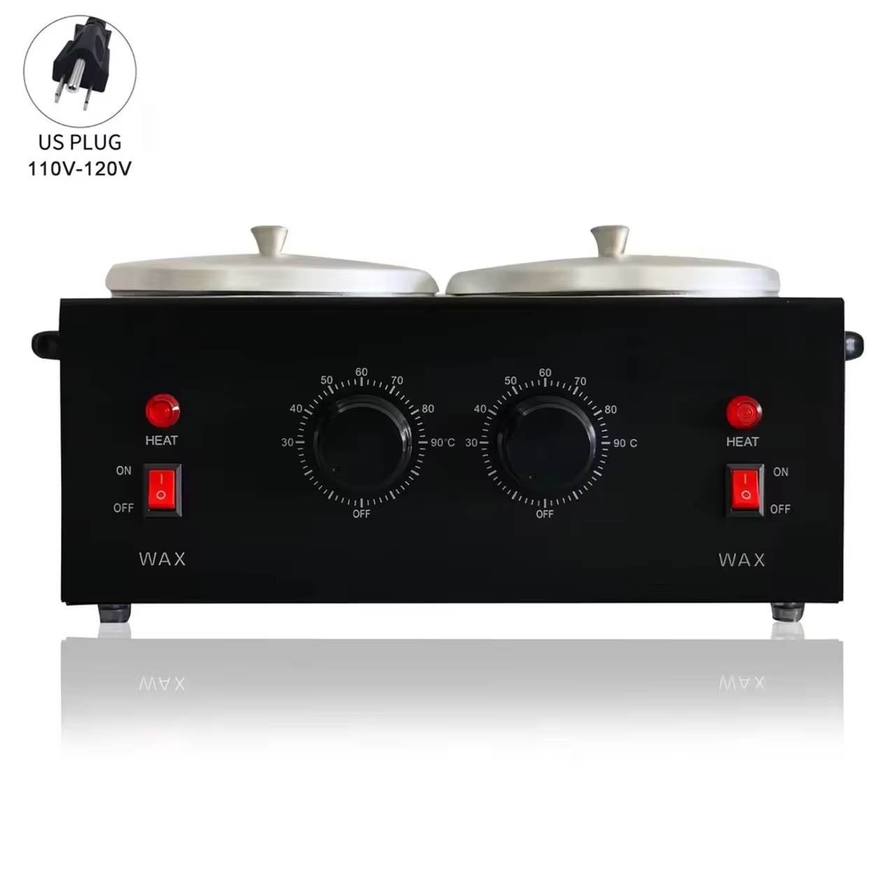 Chauffe-Parrafin Électrique Professionnel pour Épilation du Visage et du Corps, Machine pour Pots d'