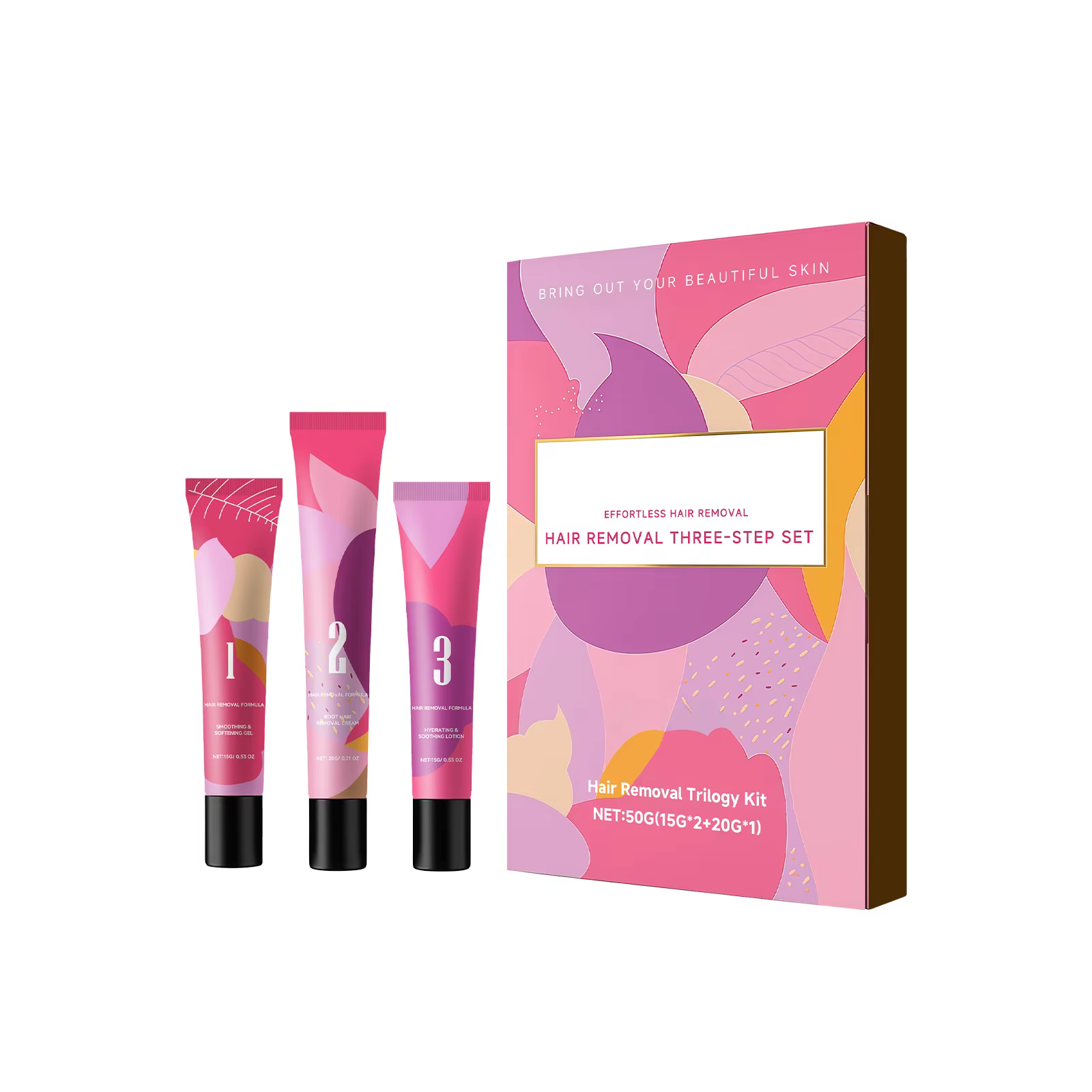 Kit d'épilation du visage pour femmes, crème dépilatoire douce, menton, lèvre supérieure, pattes de 