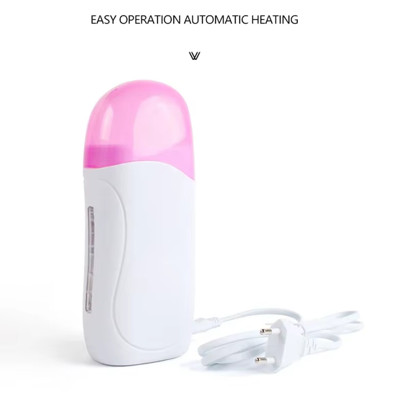 Épilateur à rouleau portable rose simple, outils de soins de la peau, prévient l'épilation, fait fon