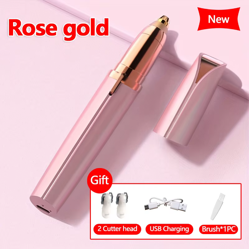 Tondeuse à sourcils électrique, stylo, épilation automatique, rasoir pour femmes et hommes, rasoir F