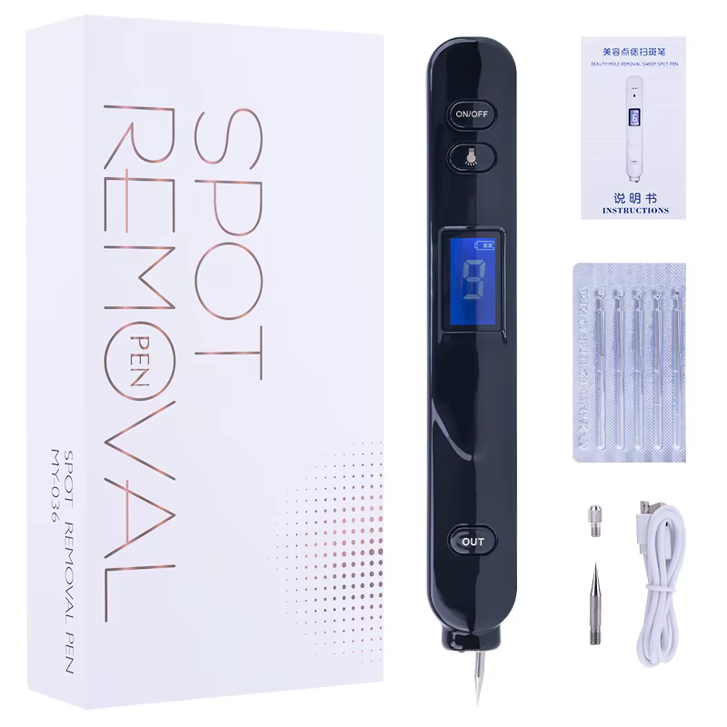 Stylo Laser Plasma Professionnel pour l'élimination des points noirs, taches de rousseur, grains de 