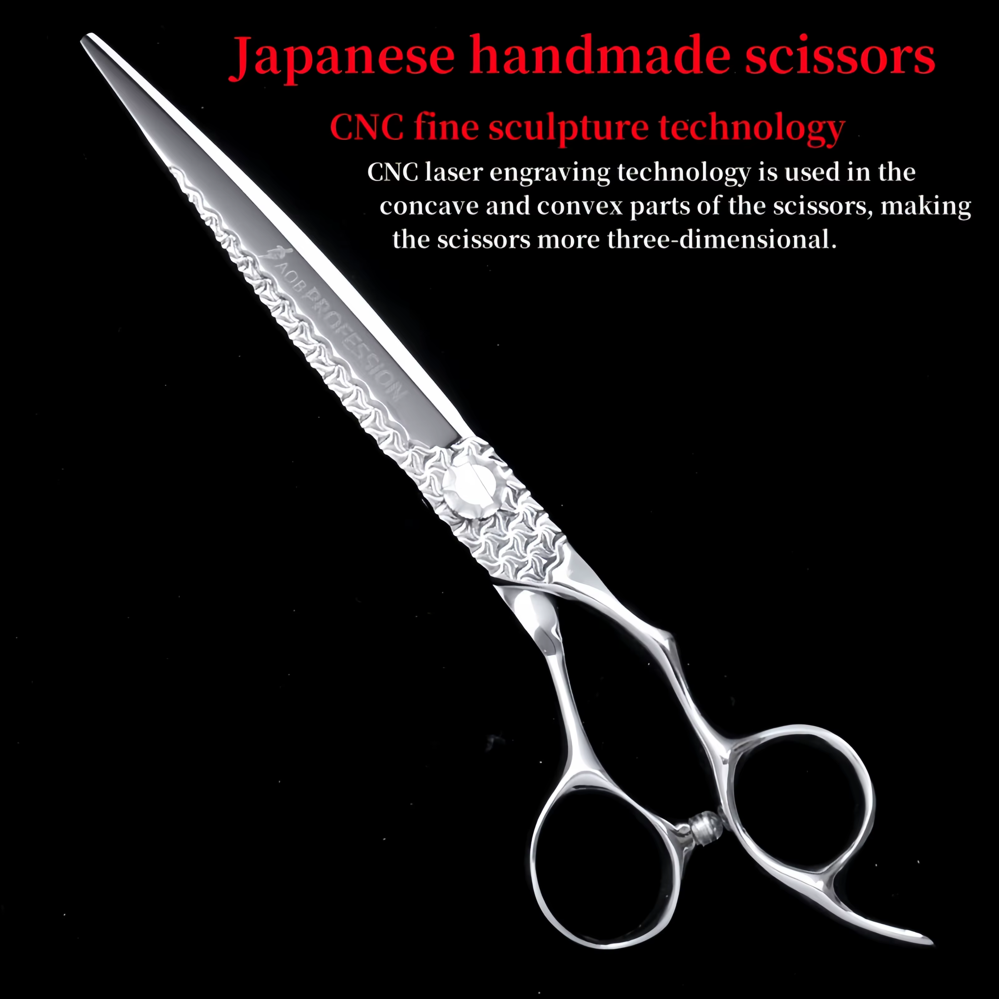 HISADA ciseaux de coiffure 7.0 pouces ciseaux VG10 matériel Premium ou coupe de cheveux ciseaux de c
