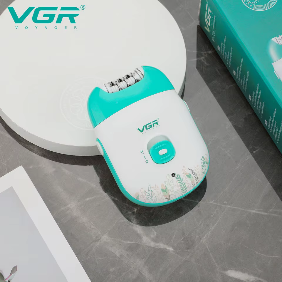 Original VGR Rechargeable femmes épilateur électrique femme épilateur pour visage Machine d'épilatio