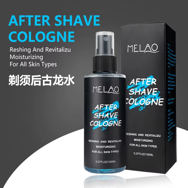 Spray après-rasage de Cologne – Traitement hydratant et apaisant pour la peau de la barbe, soin aprè