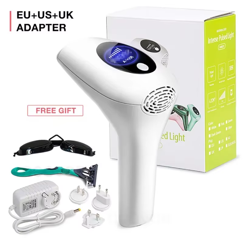 900000   Flashs Laser épilateur Instrument Permanent IPL épilation appareils à usage domestique glac