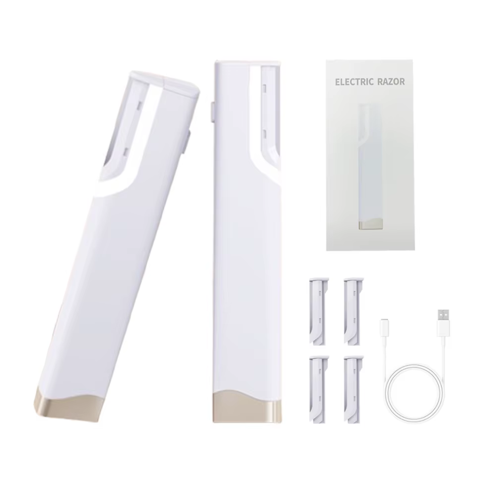 Rasoirs électriques pour femmes, rasoir corporel sans fil pour voyage, tondeuse à sourcils, tondeuse