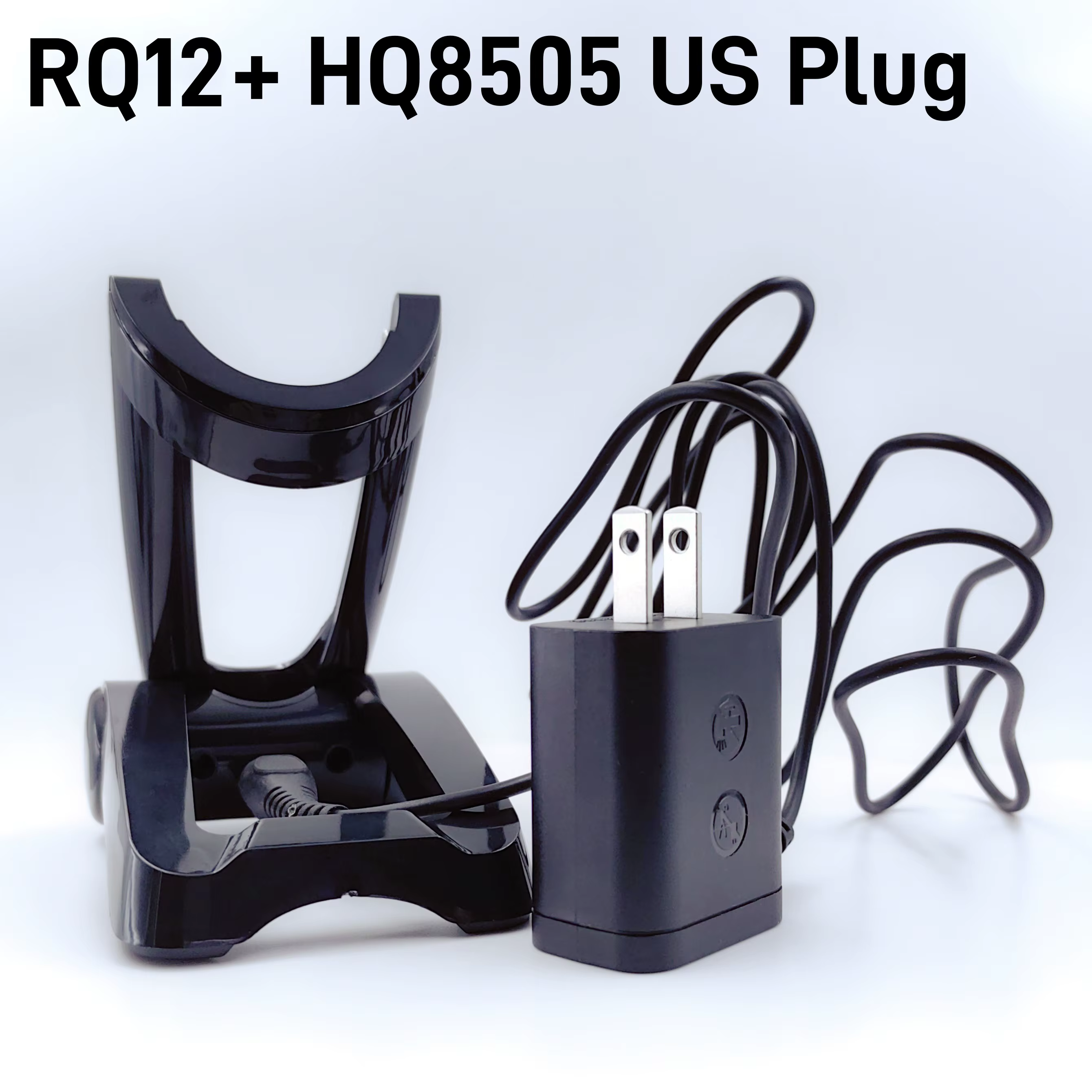 Base de support de chargement pour rasoir RQ12 + cordon d'alimentation HQ8505, Compatible avec Phili