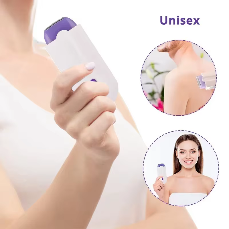 Rasoir électrique professionnel 2026 pour femme, pour le visage, les jambes, le maillot, les mains,