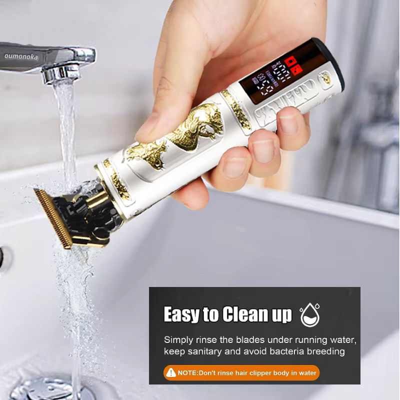 Nouveau rasoir électrique professionnel pour hommes, tondeuse à barbe, barbier, Machine à raser T9,