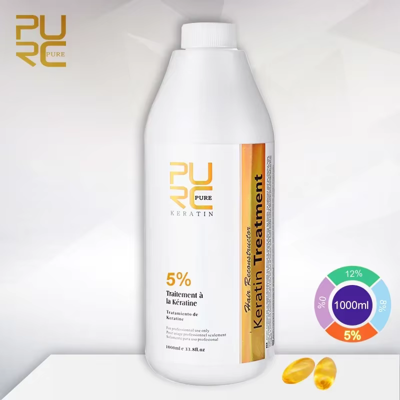 PURC kératine cheveux lissage traitement lissant pour cheveux bouclés crépus soins produits de kérat