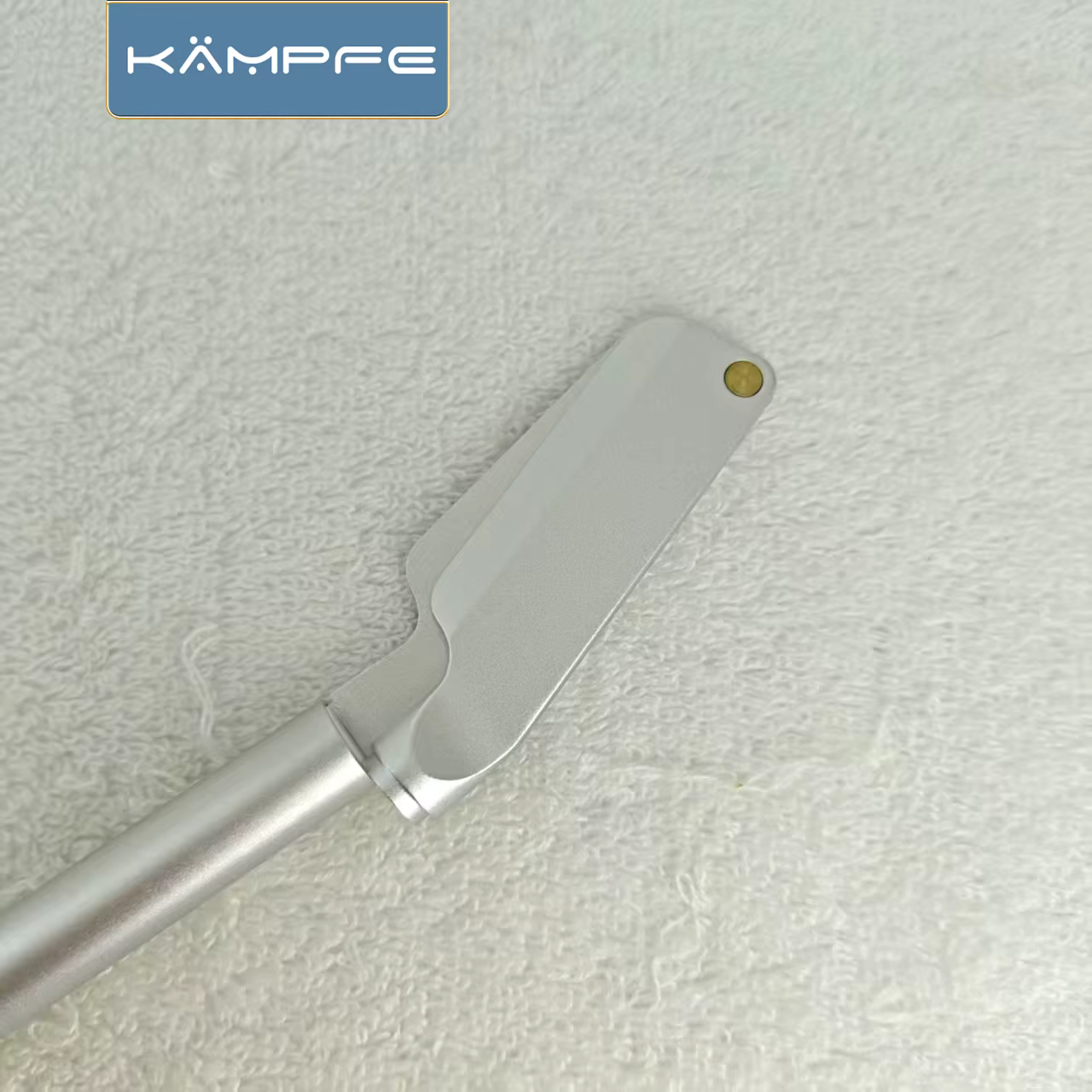 Rasoirs classiques manuels KAMPFE, usinage CNC de sécurité de l'aluminium, pour la barbe et le coiff