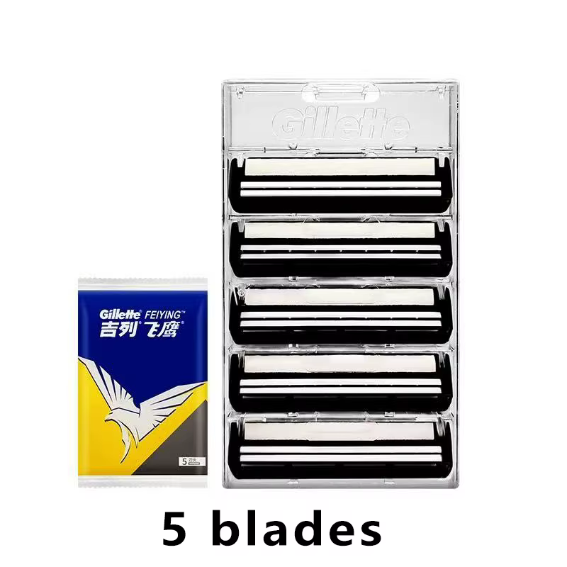 Rasoir Gillette pour homme. Rasoir Gillette FeiYing pour homme. Rasoir de sécurité pour homme, lames
