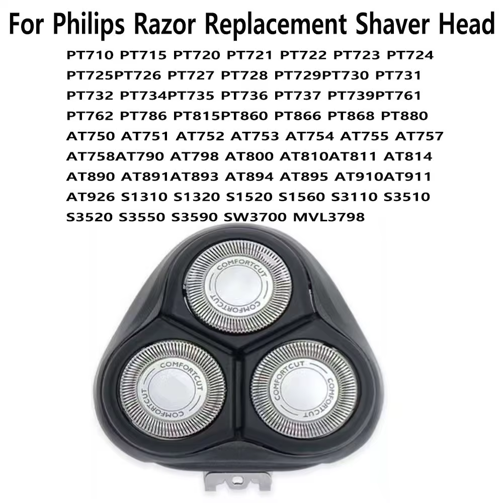 Tête de rasoir de rechange pour Philips PT725 PT726 PT727 PT730 PT735 PT860 PT866 AT891 AT890 S3120