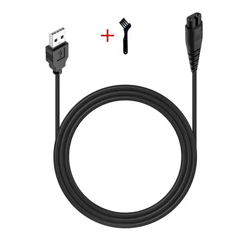 Câble de charge USB pour tondeuse à cheveux Hatteker RFC-598 RFC-588 RFC-690 RSCX-7568, cordon d'ali