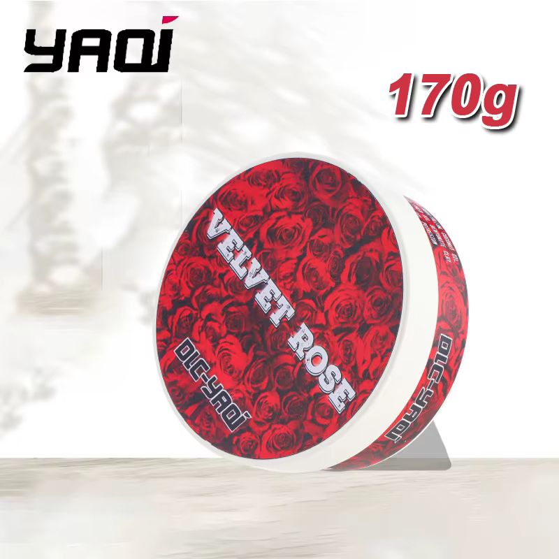 Savon à raser artisanal YAQI Velvet Rose pour hommes 170g Format XXL - Indispensable pour le soin pe