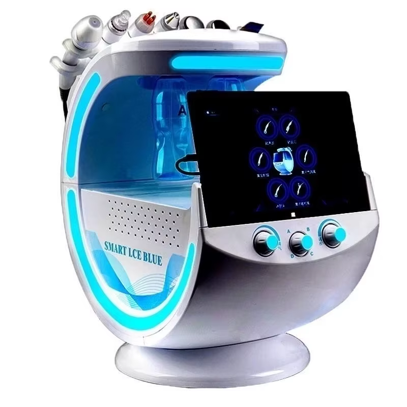 Appareil de soin du visage intelligent Hydrofacial 7 en 1 professionnel portable, dermabrasion, trai