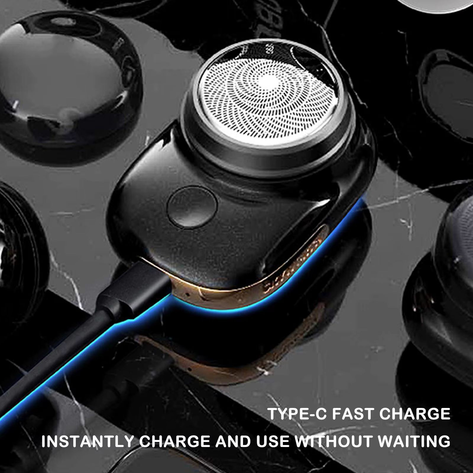 ZAO – rasoir électrique Portable USB pour hommes, Mini rasoir électrique de poche, tondeuse à barbe,