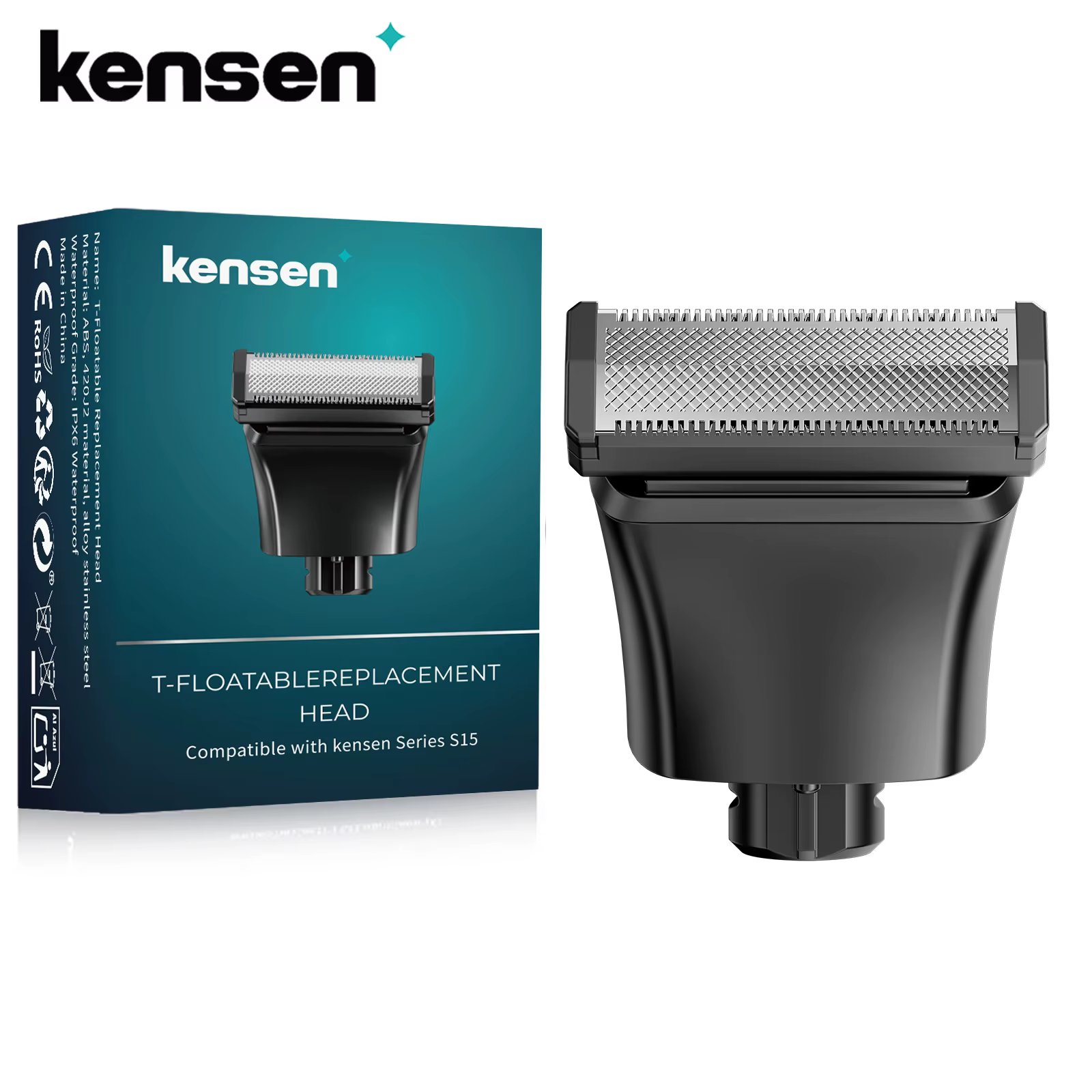 Kensen lame de remplacement pour S15 électrique Tirmmer lame double face corps cheveux lame de rasoi